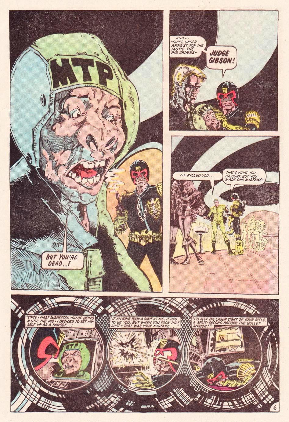 Read online Judge Dredd: The Early Cases comic -  Issue #4 - 17