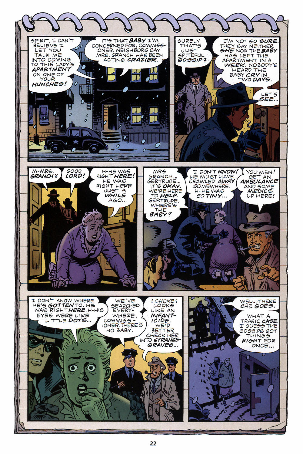 Read online The Spirit: The New Adventures comic -  Issue #1 - 25