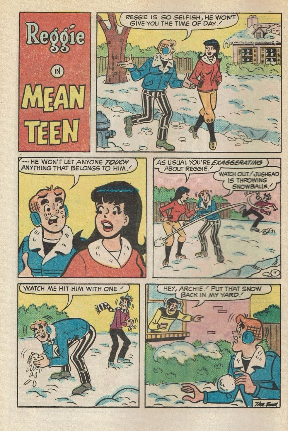 Read online Reggie's Wise Guy Jokes comic -  Issue #21 - 4