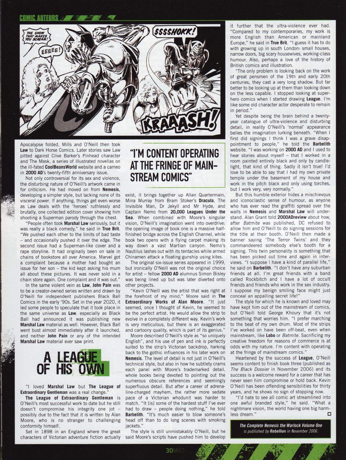Read online Judge Dredd Megazine (Vol. 5) comic -  Issue #248 - 30