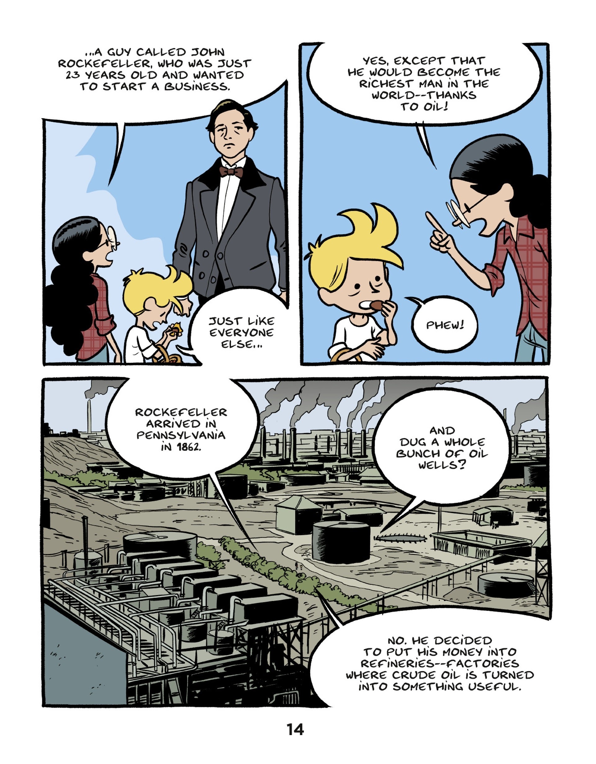 Read online On The History Trail With Ariane & Nino comic -  Issue #4 - 14