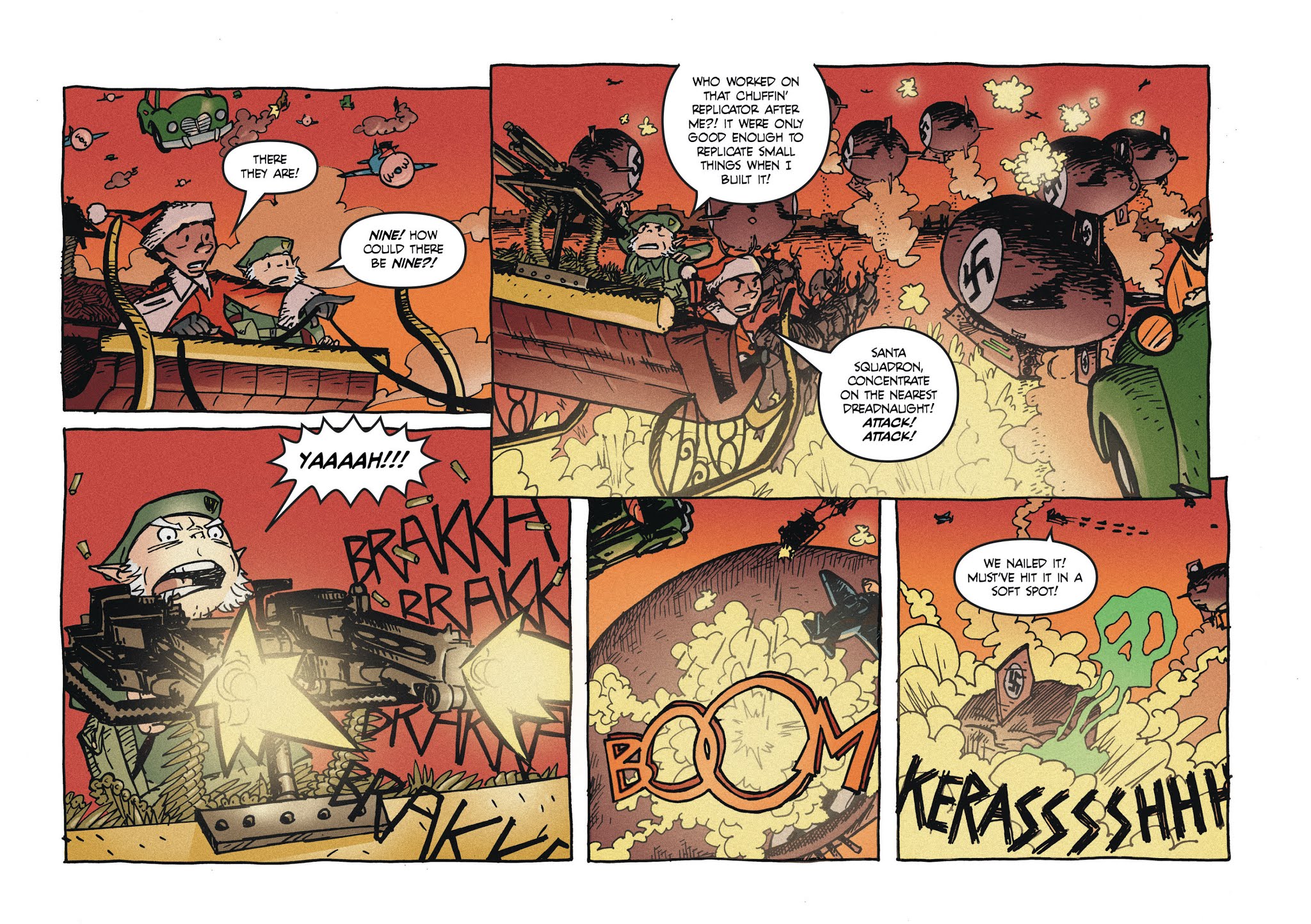 Read online Santa Claus vs. The Nazis comic -  Issue # TPB - 79
