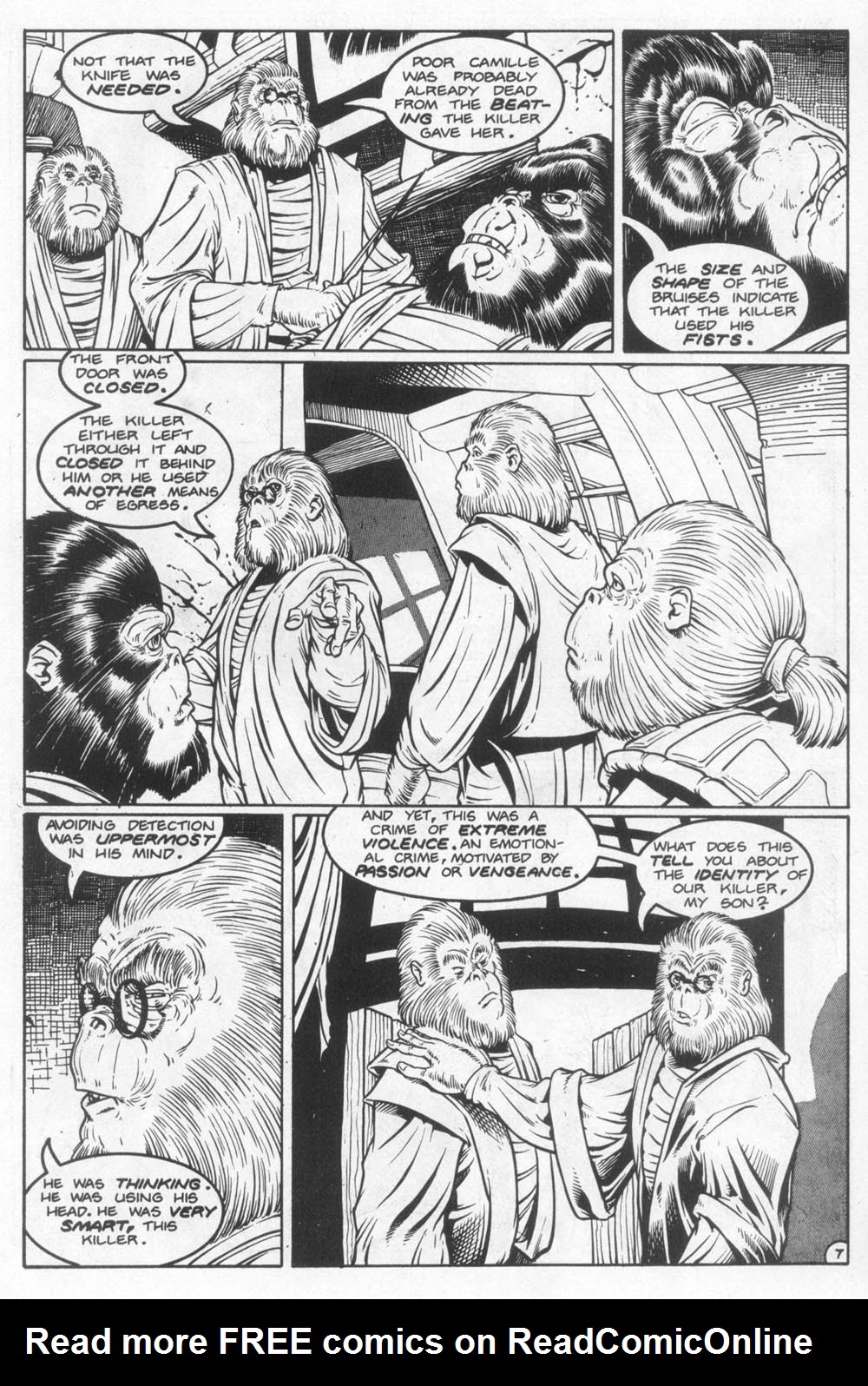 Read online Planet of the Apes: The Sins of the Father comic -  Issue # Full - 8