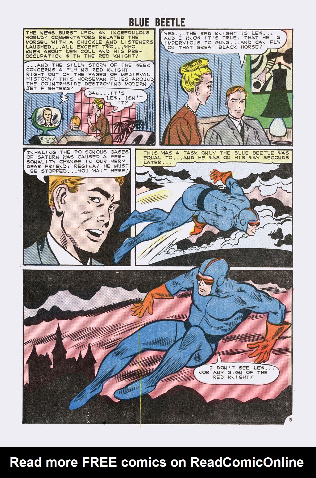 Read online Blue Beetle (1964) comic -  Issue #5 - 18