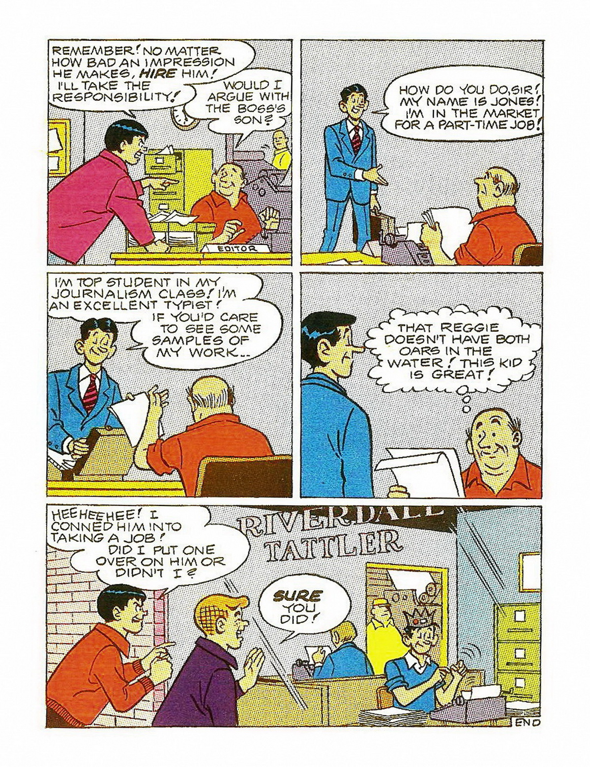 Read online Archie's Double Digest Magazine comic -  Issue #56 - 232