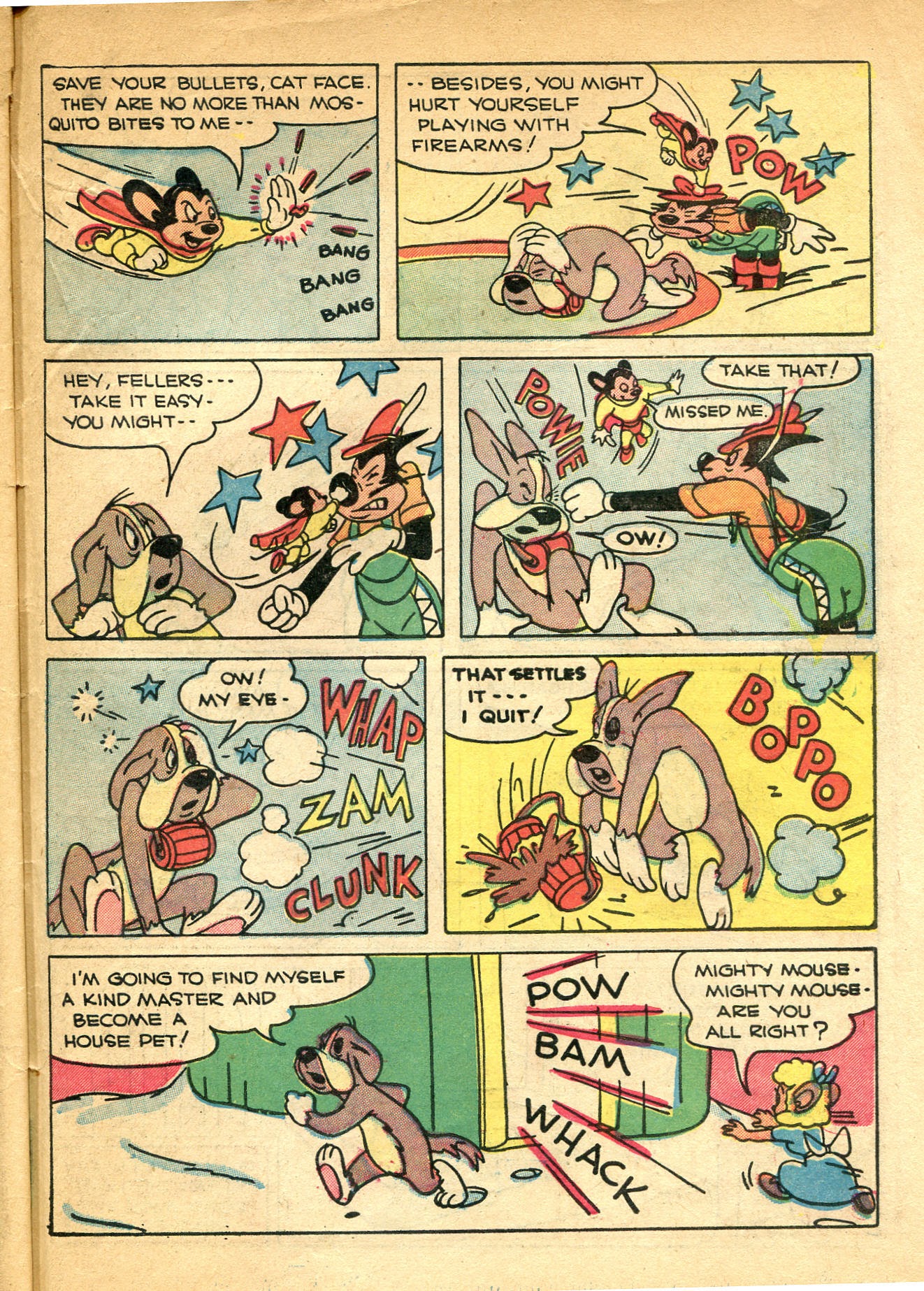 Read online Paul Terry's Mighty Mouse Comics comic -  Issue #23 - 47