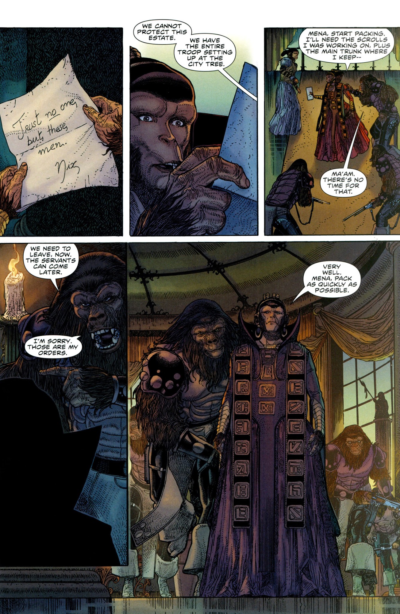 Read online Planet of the Apes (2011) comic -  Issue #15 - 11