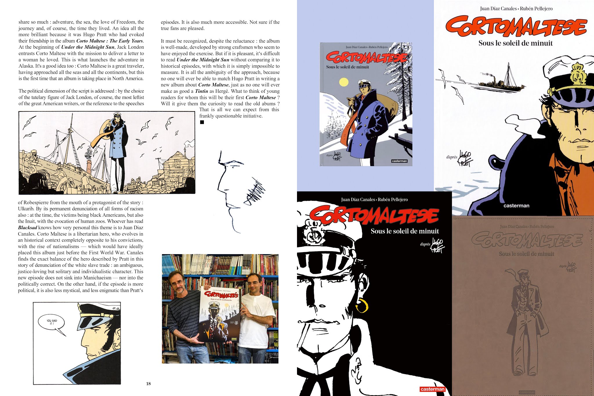 Read online Corto Maltese [FRA] comic -  Issue # TPB 13 - 14