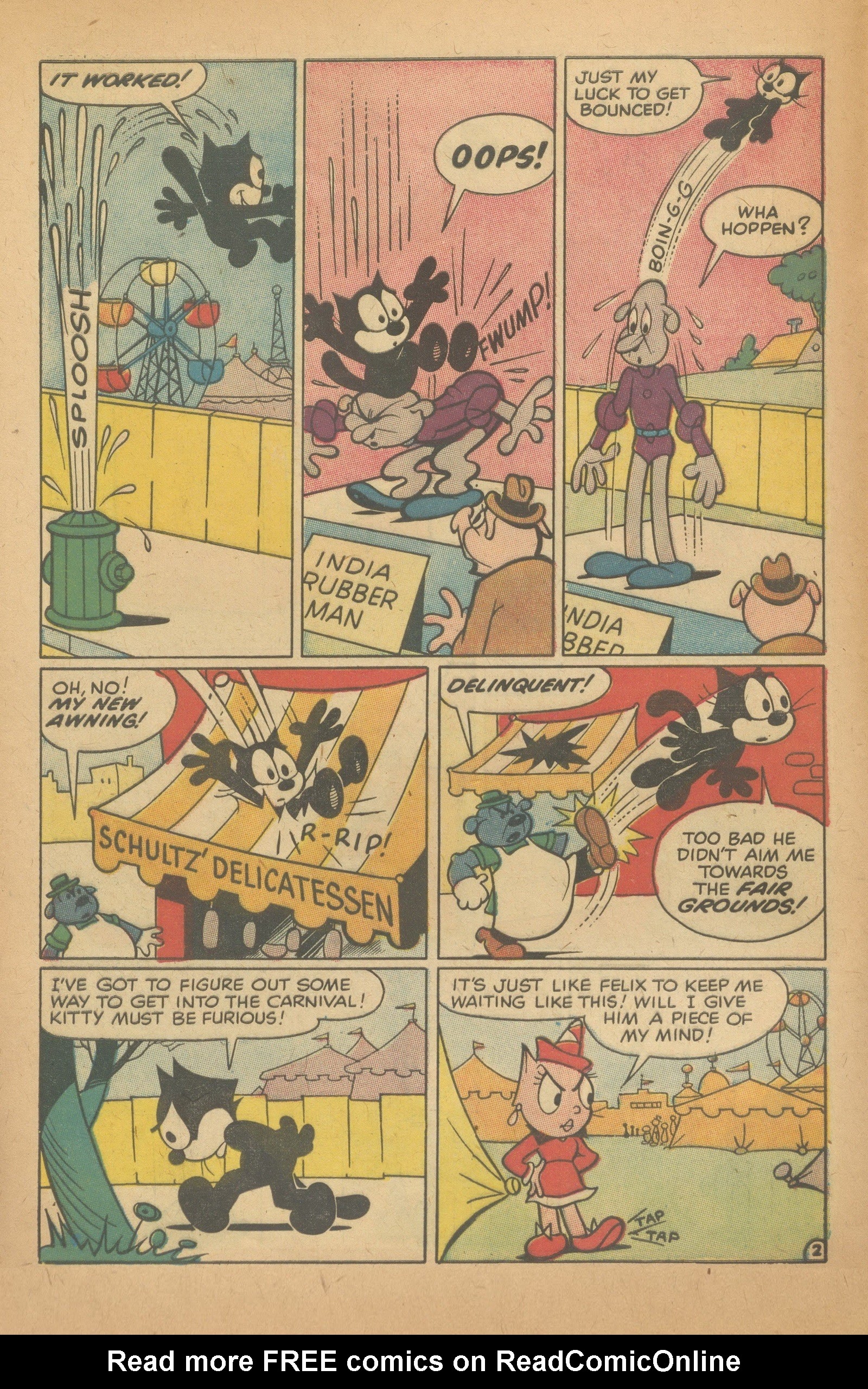 Read online Felix the Cat (1955) comic -  Issue #104 - 6