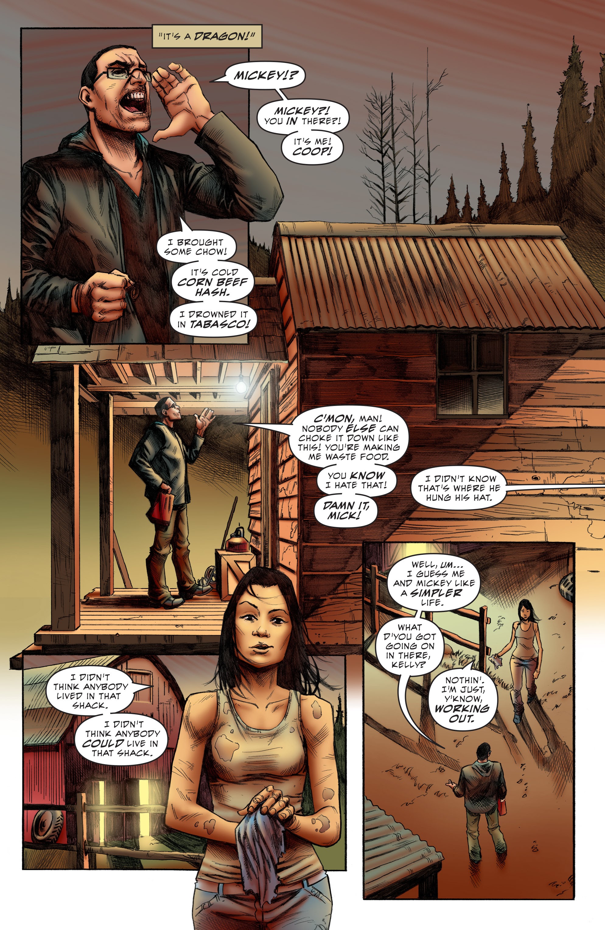 Read online A Town Called Dragon comic -  Issue #2 - 4