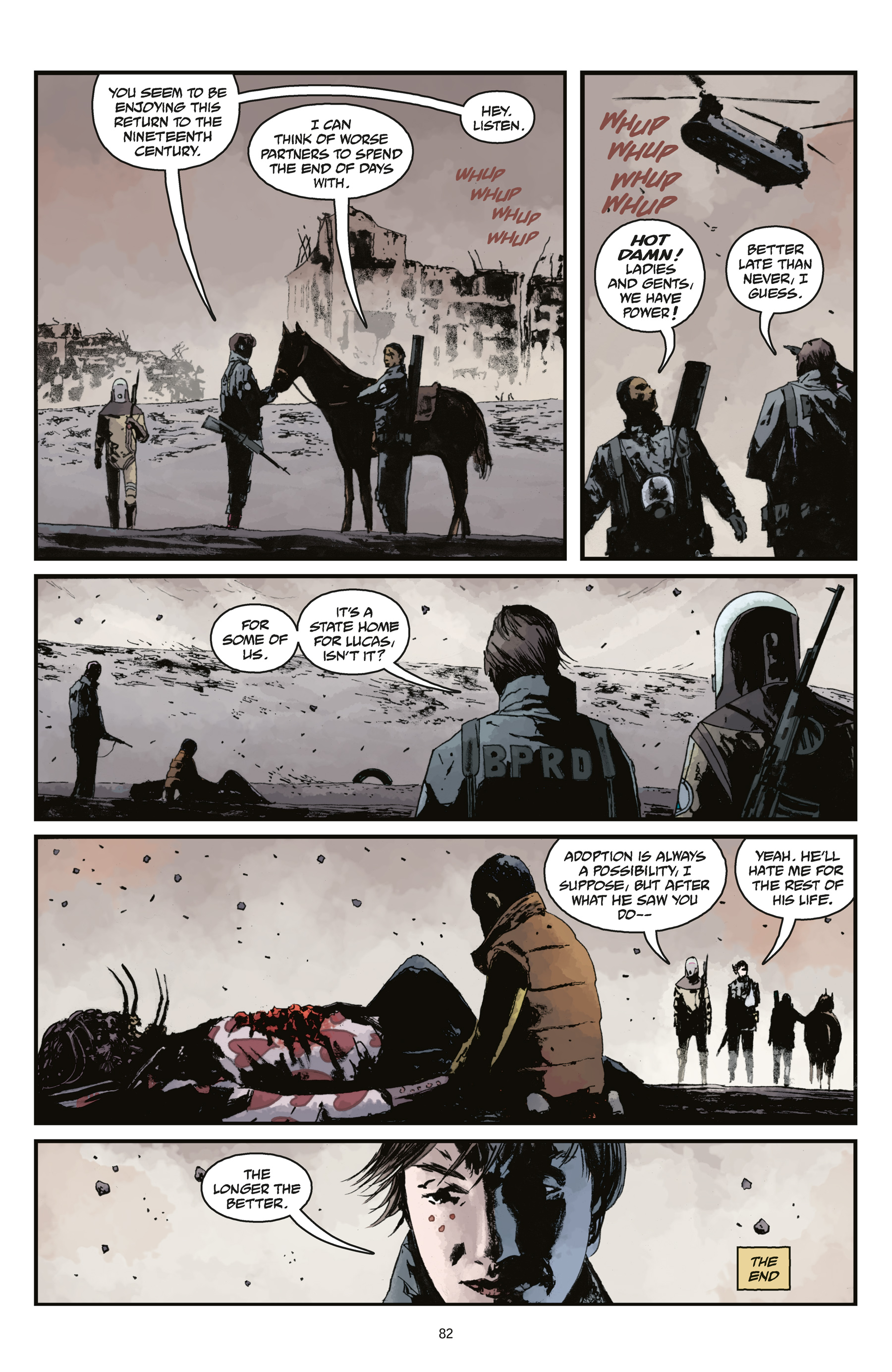Read online B.P.R.D. Omnibus comic -  Issue # TPB 7 (Part 1) - 78