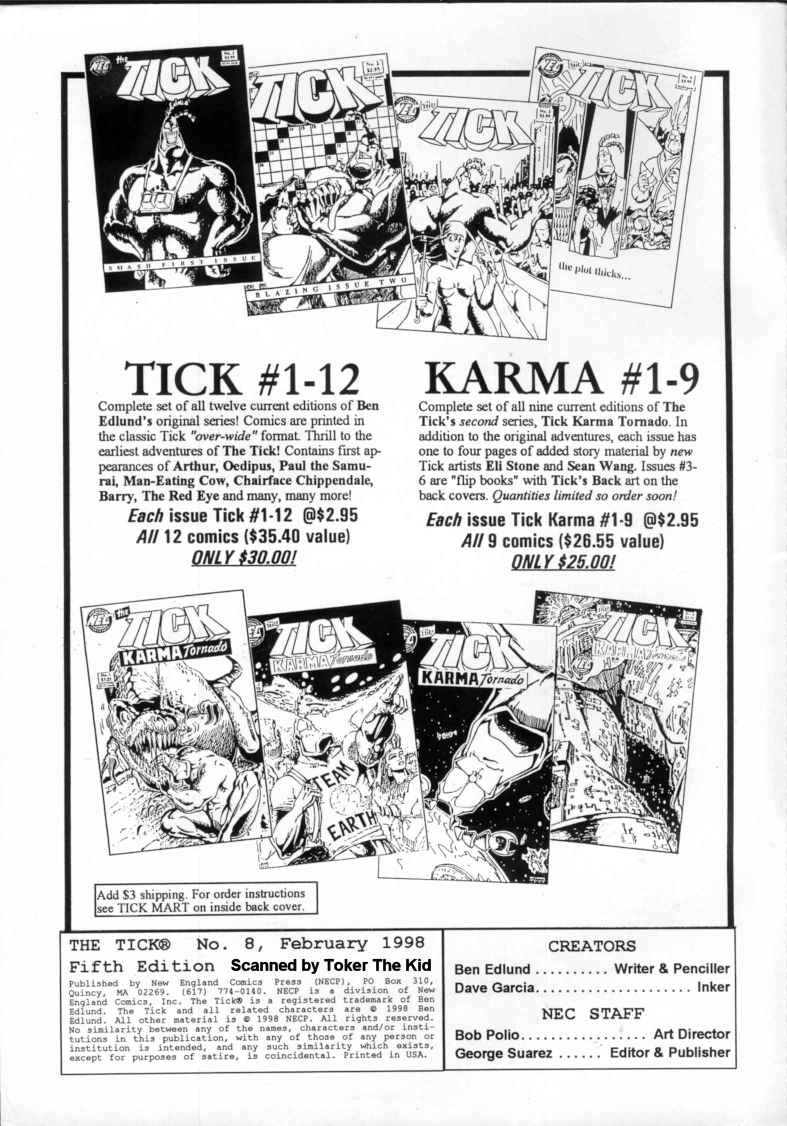 Read online The Tick comic -  Issue #8 - 2