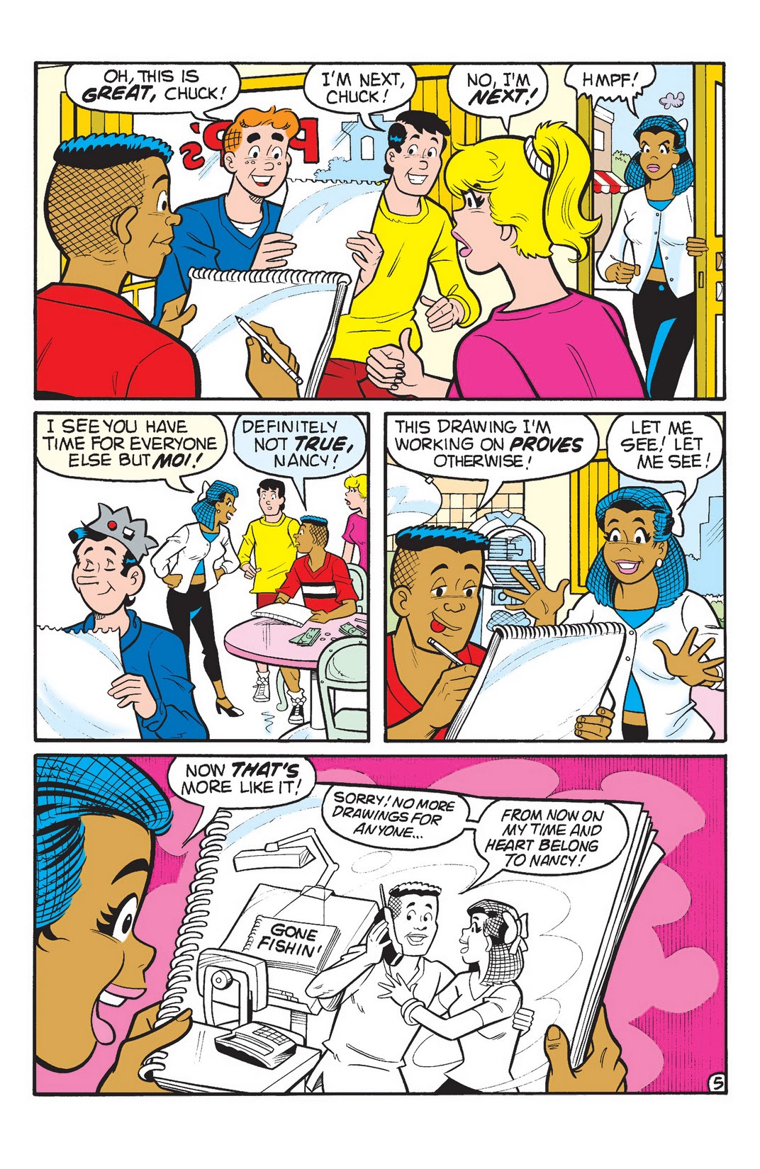 Read online Archie & Friends: Art Smarts comic -  Issue # TPB - 55