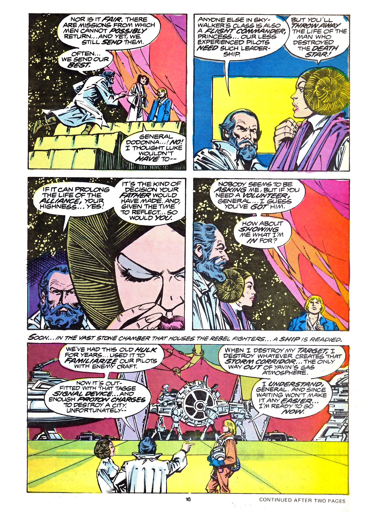 Read online Return of the Jedi comic -  Issue #49 - 16