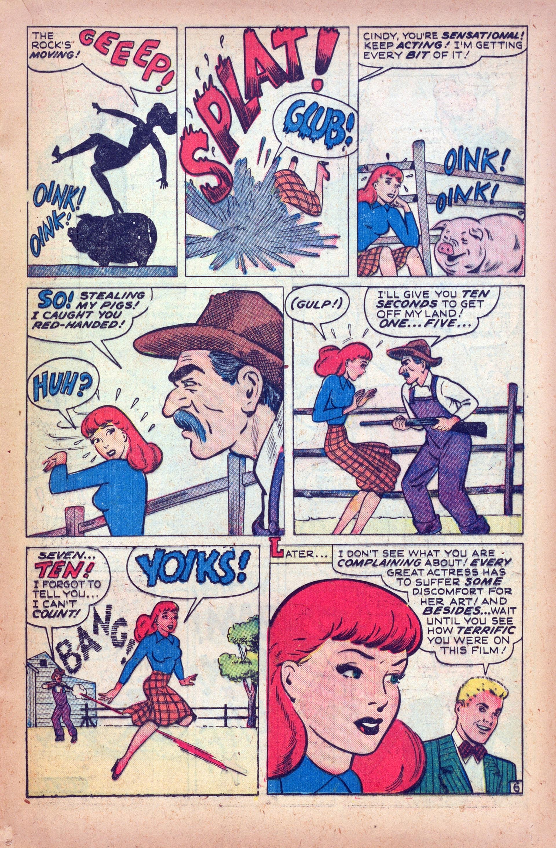 Read online Junior Miss (1947) comic -  Issue #34 - 23