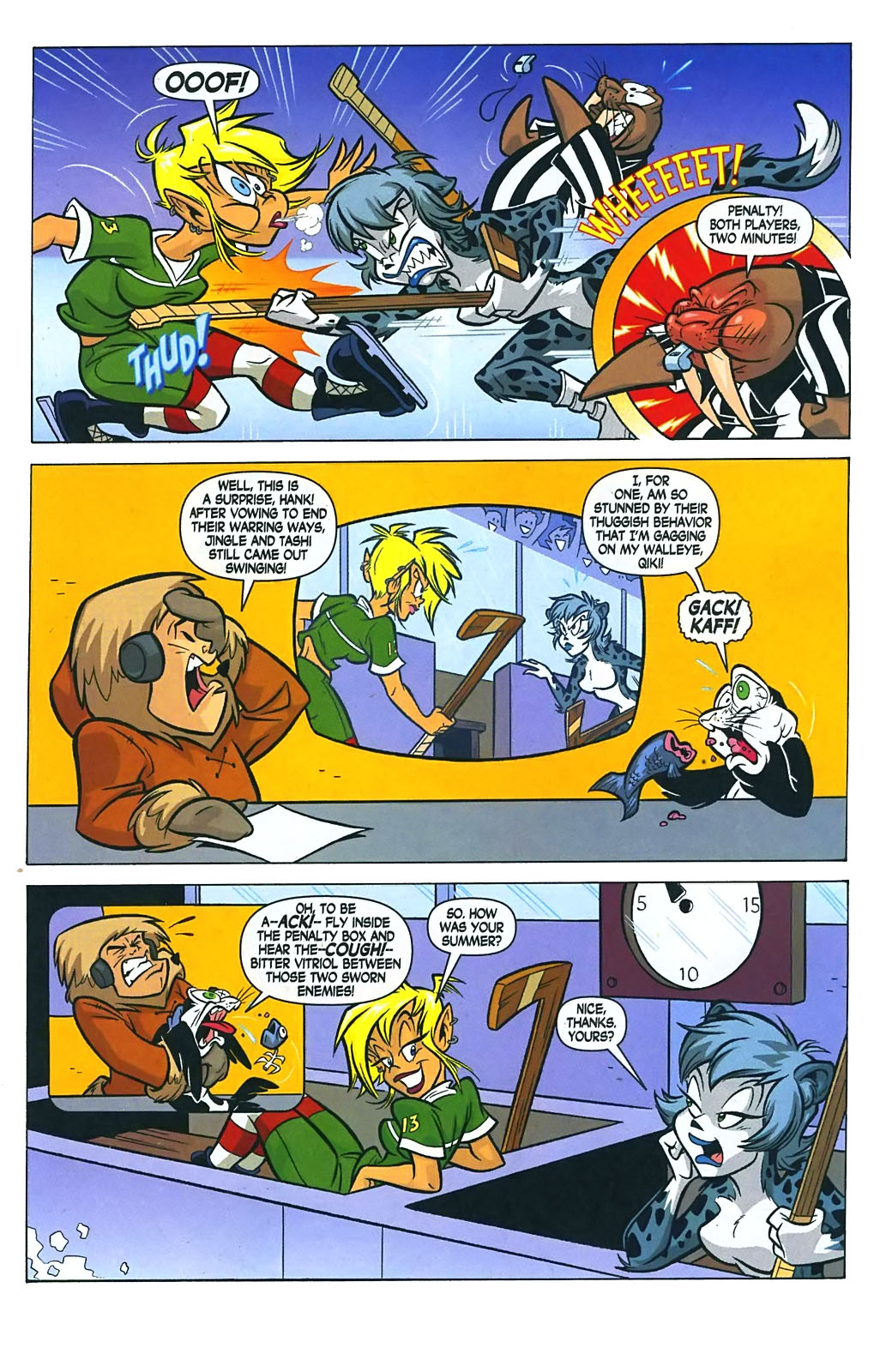 Read online Jingle Belle: The Fight Before Christmas comic -  Issue # Full - 5