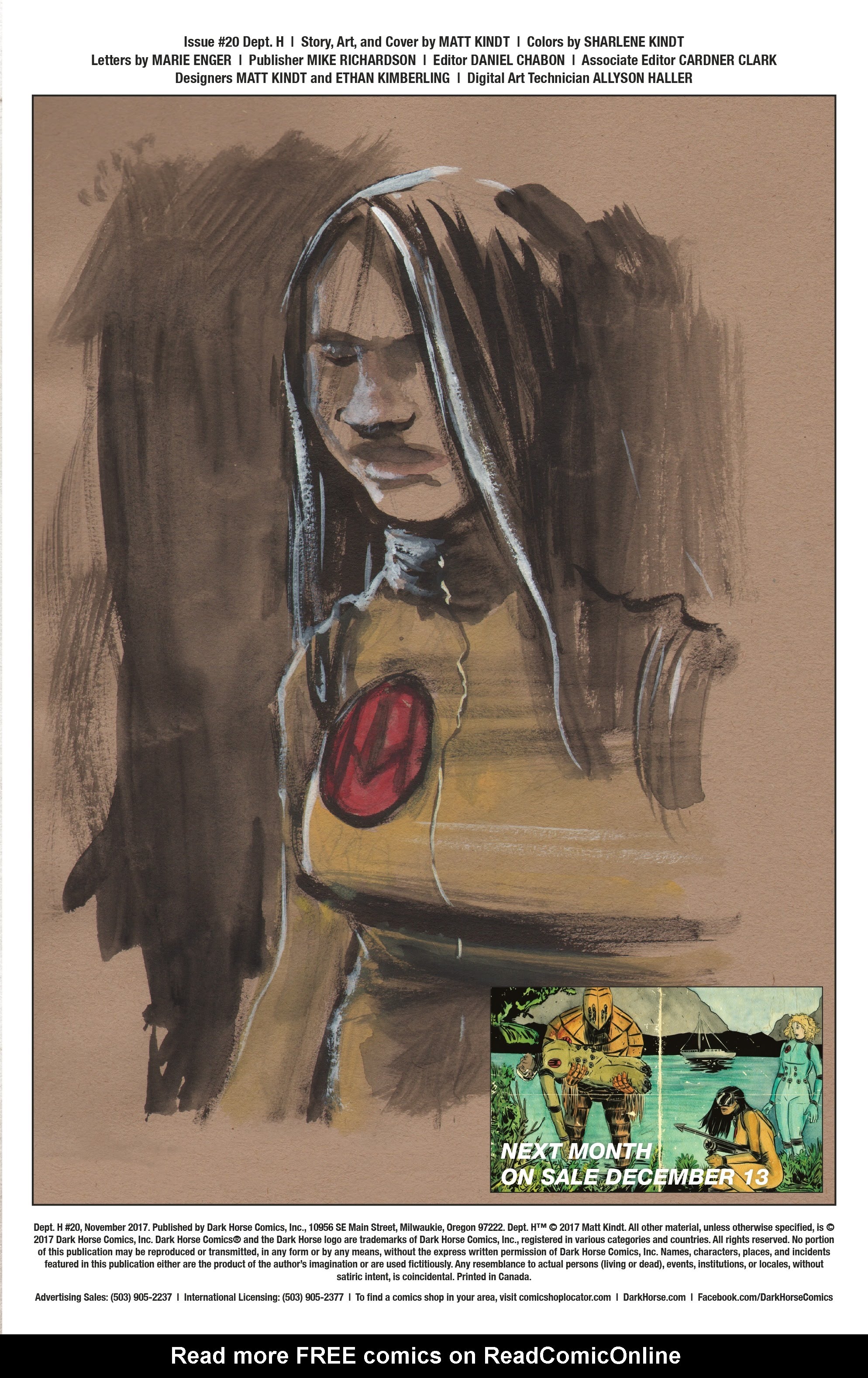 Read online Dept. H comic -  Issue #20 - 27