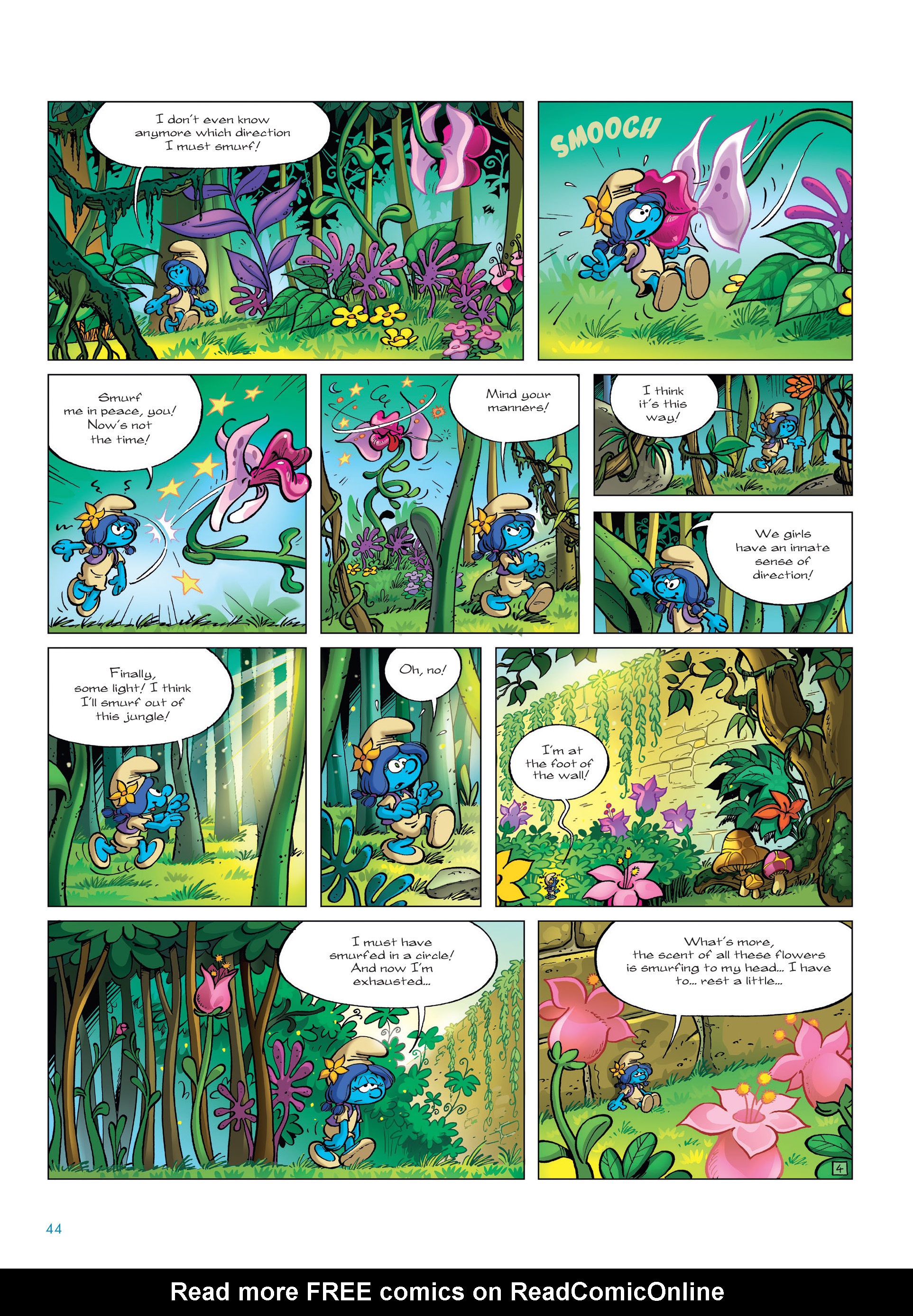 Read online Smurfs: The Village Behind The Wall comic -  Issue #1 - 44