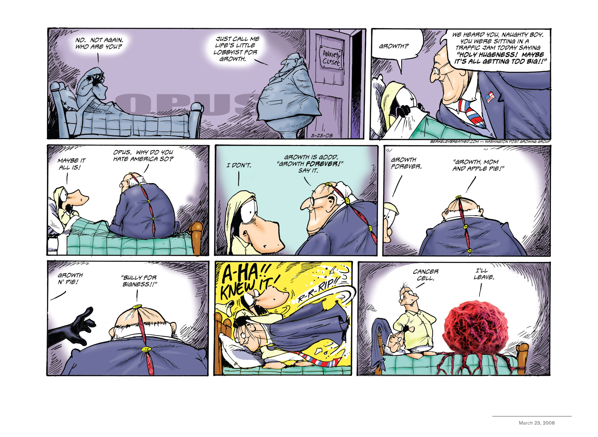 Read online Opus Complete Sunday Strips From 2003-2008 comic -  Issue # TPB (Part 3) - 35