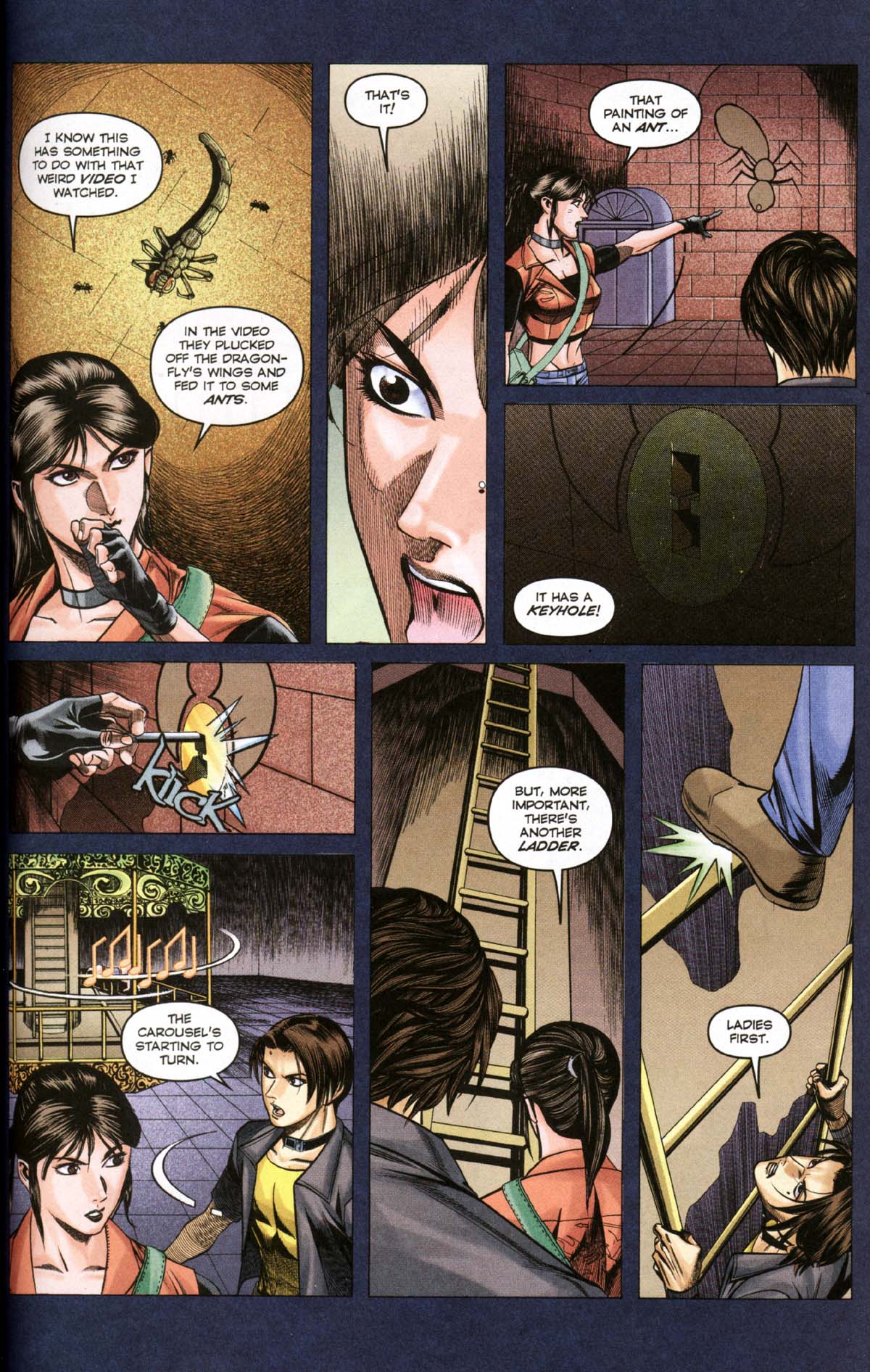 Read online Resident Evil Code: Veronica comic -  Issue #2 - 38