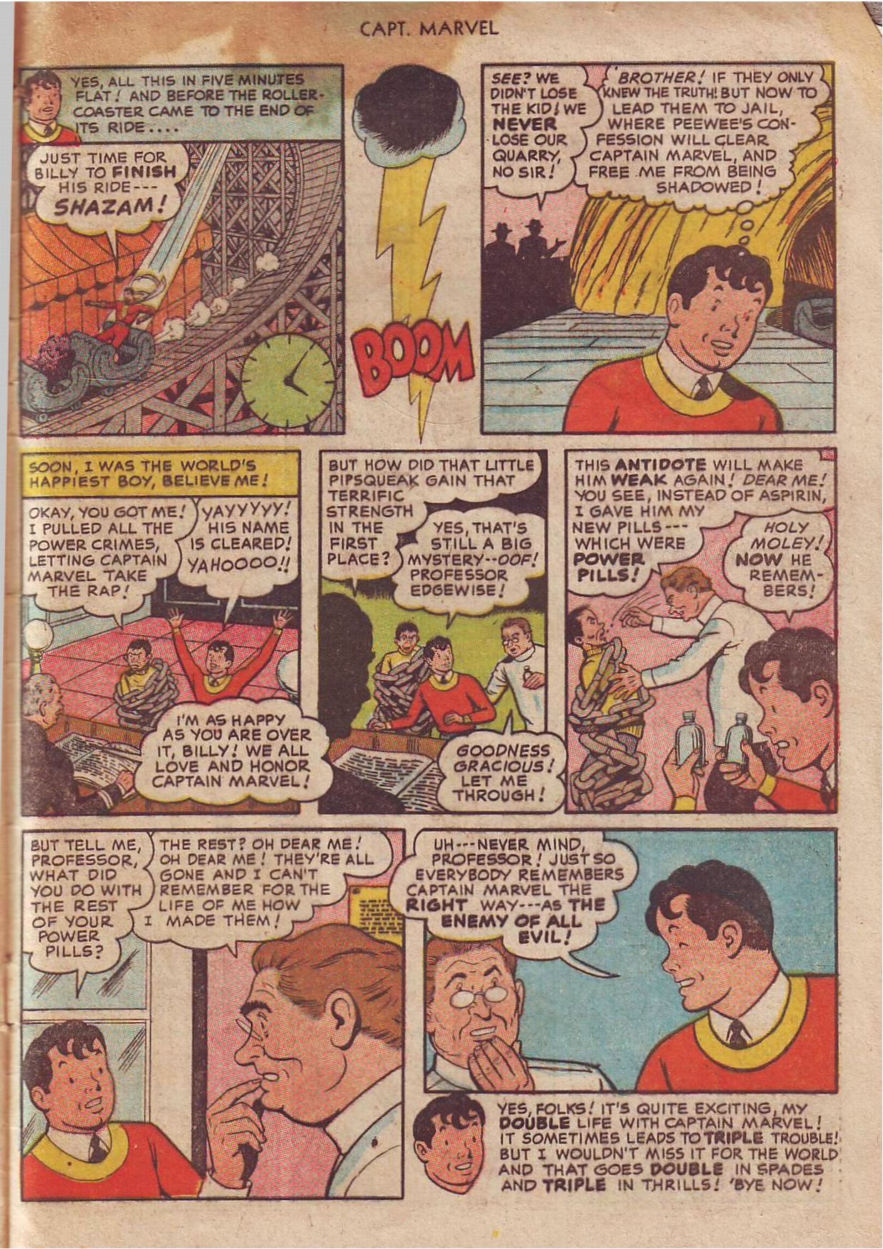 Read online Captain Marvel Adventures comic -  Issue #149 - 33