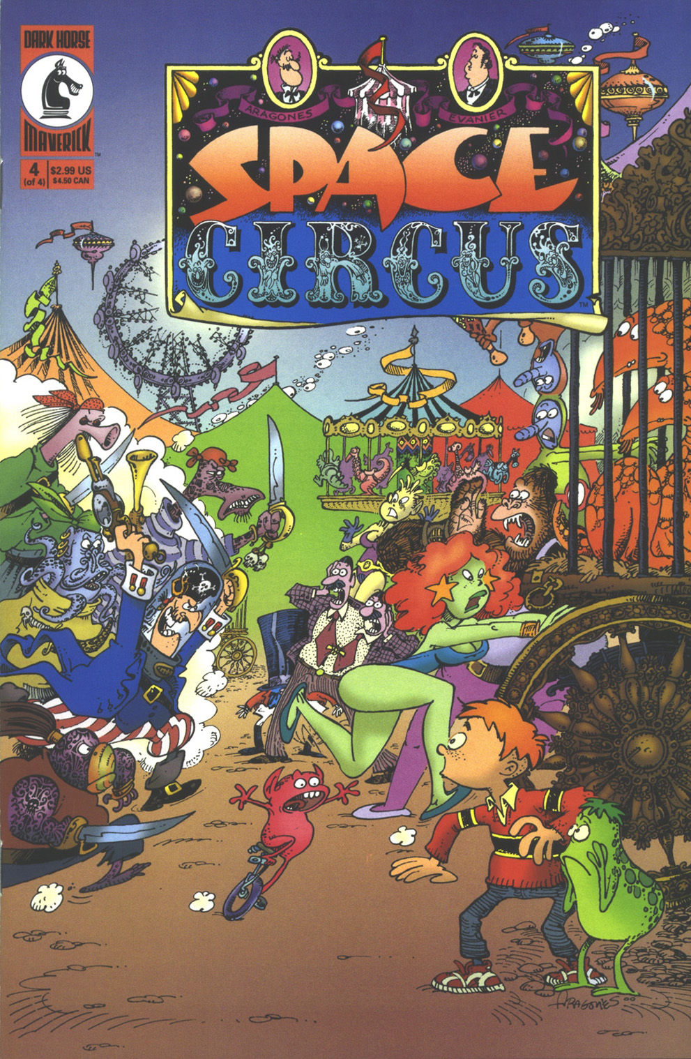 Read online Space Circus comic -  Issue #4 - 1