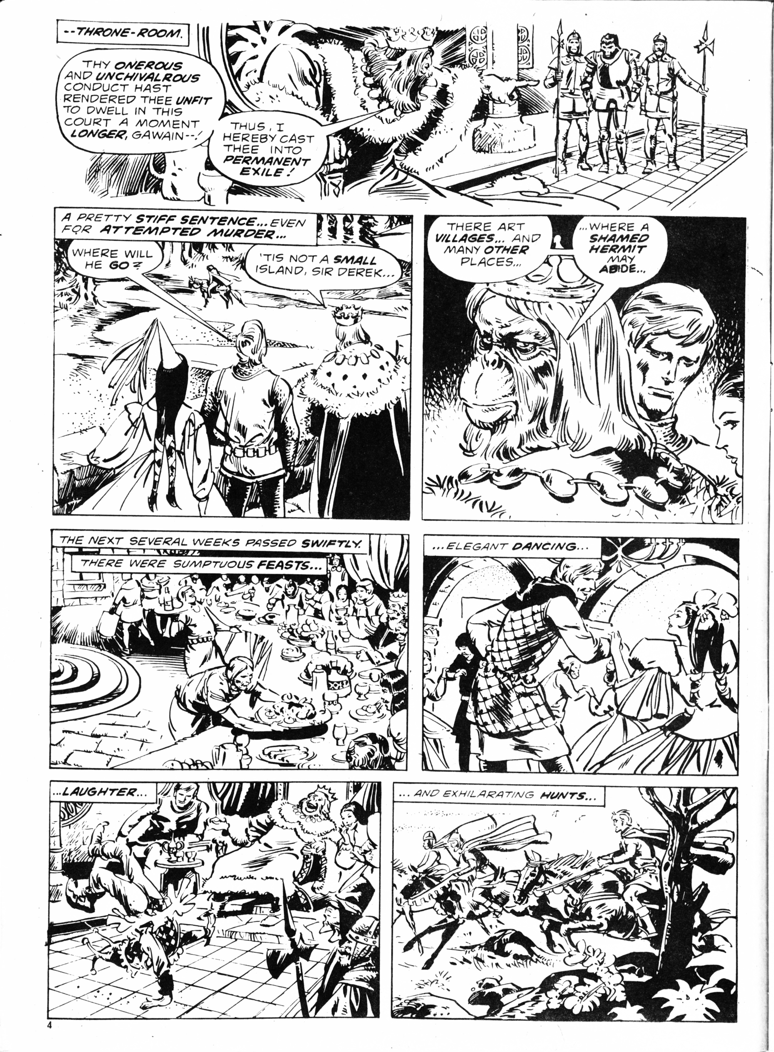 Read online Planet of the Apes (1974) comic -  Issue #34 - 4
