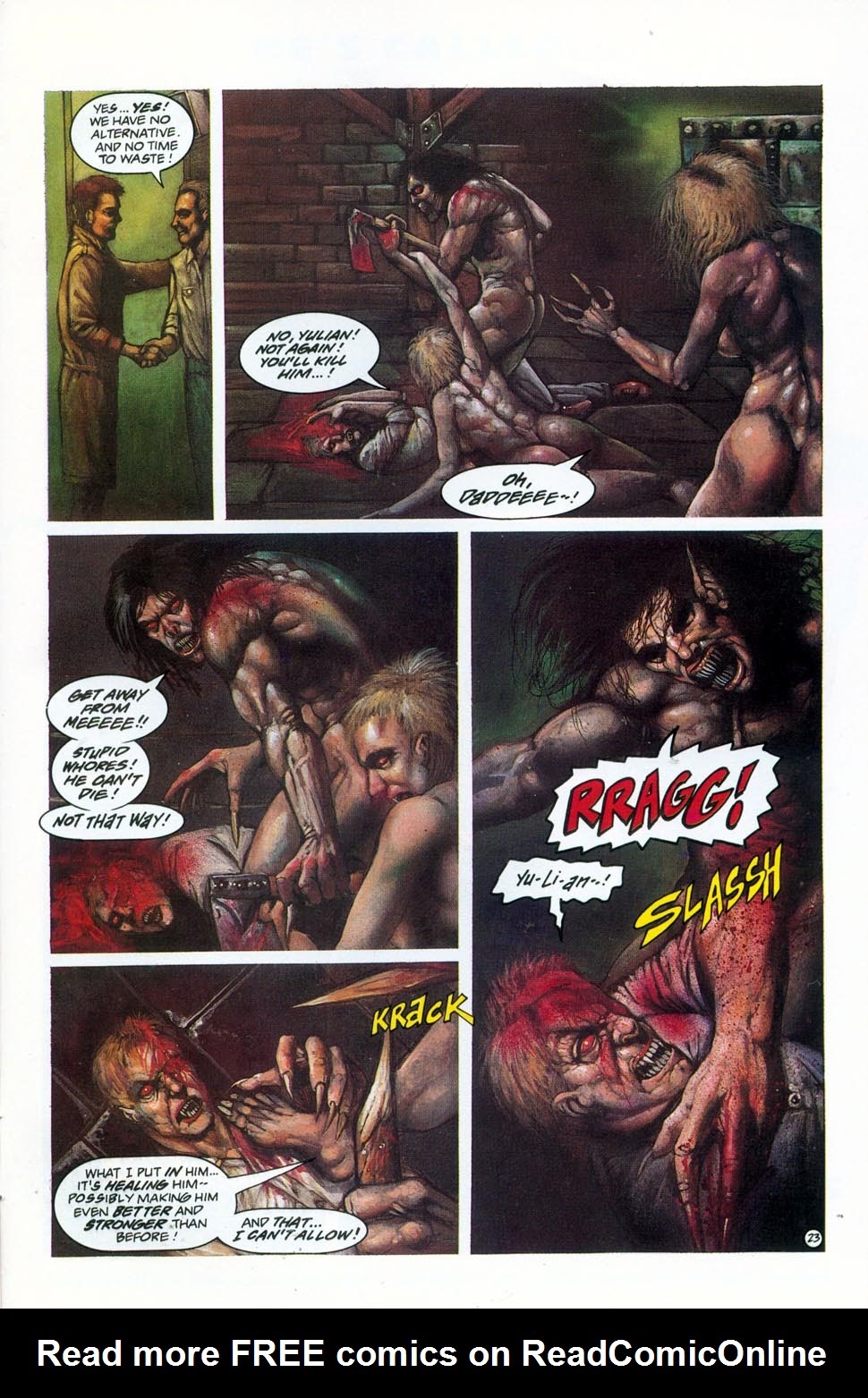 Read online Necroscope Book II: Wamphyri comic -  Issue #2 - 25
