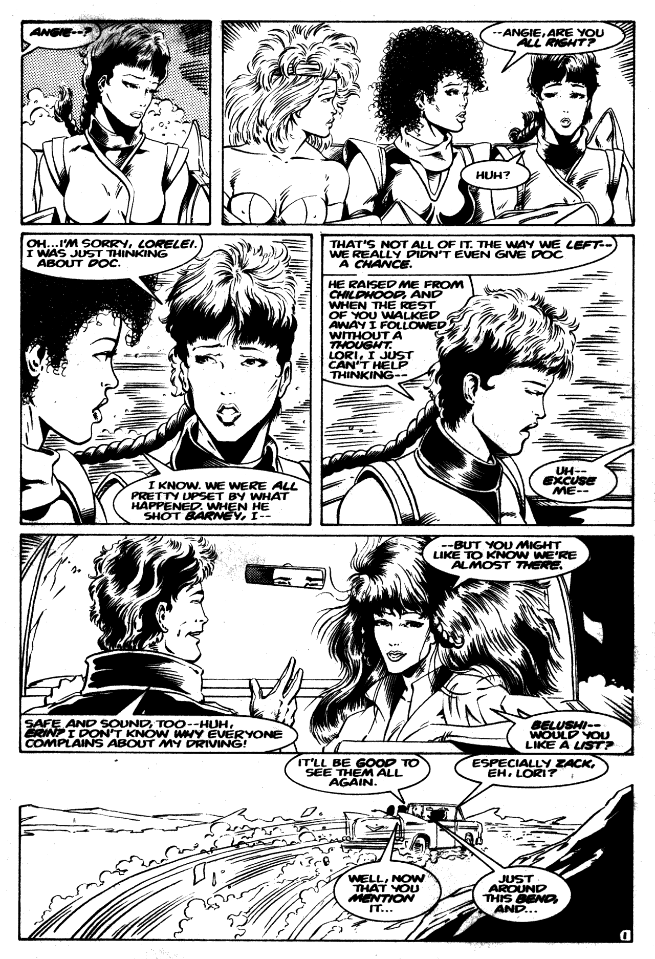 Read online Ex-Mutants (1986) comic -  Issue #7 - 8