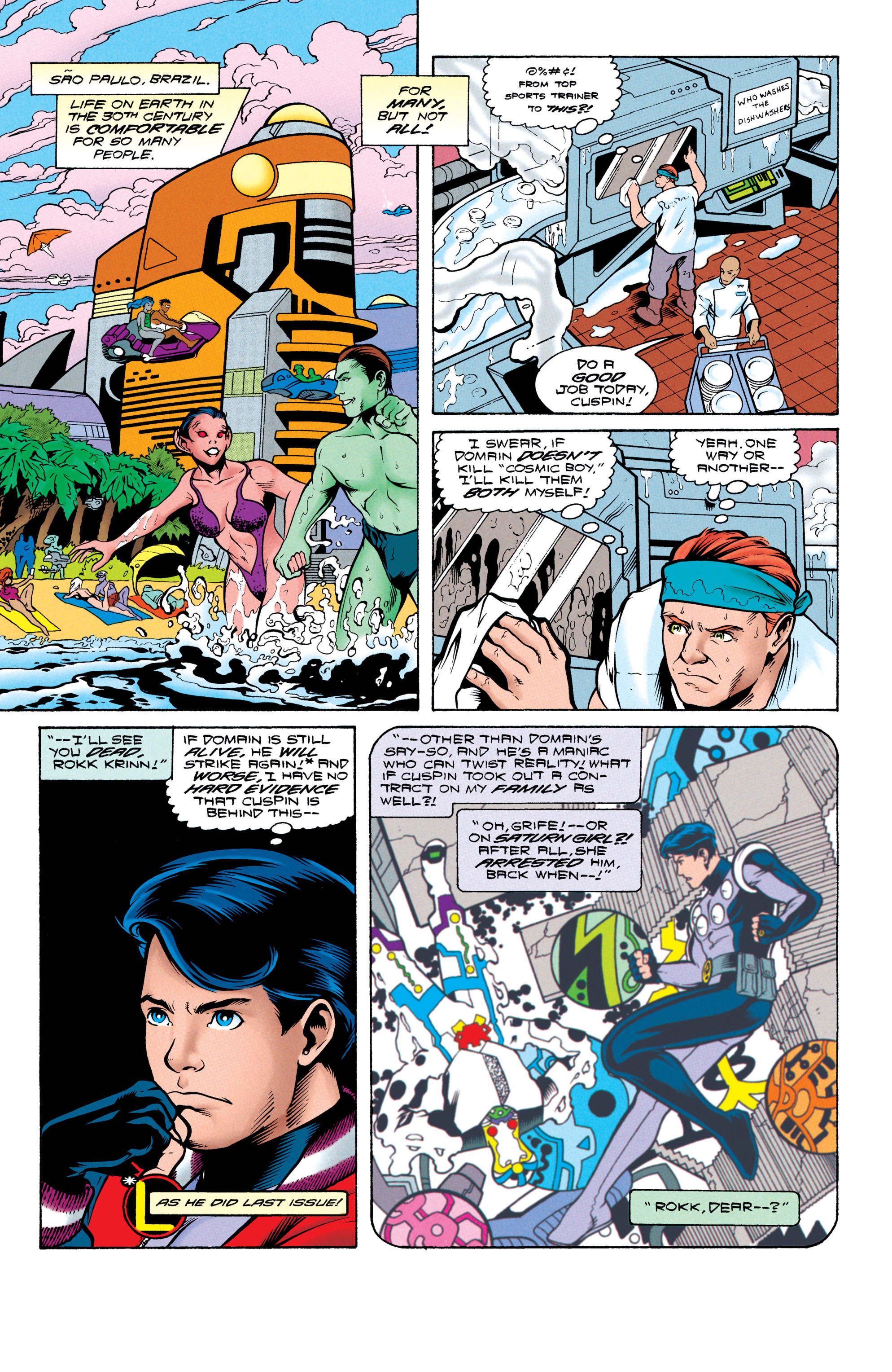 Read online Legionnaires comic -  Issue #71 - 2