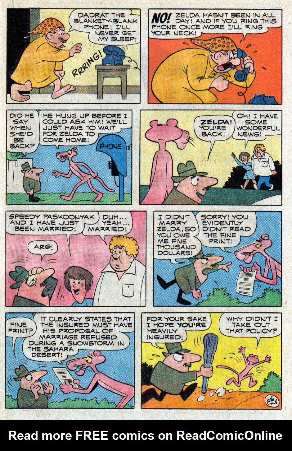 Read online The Pink Panther (1971) comic -  Issue #15 - 13