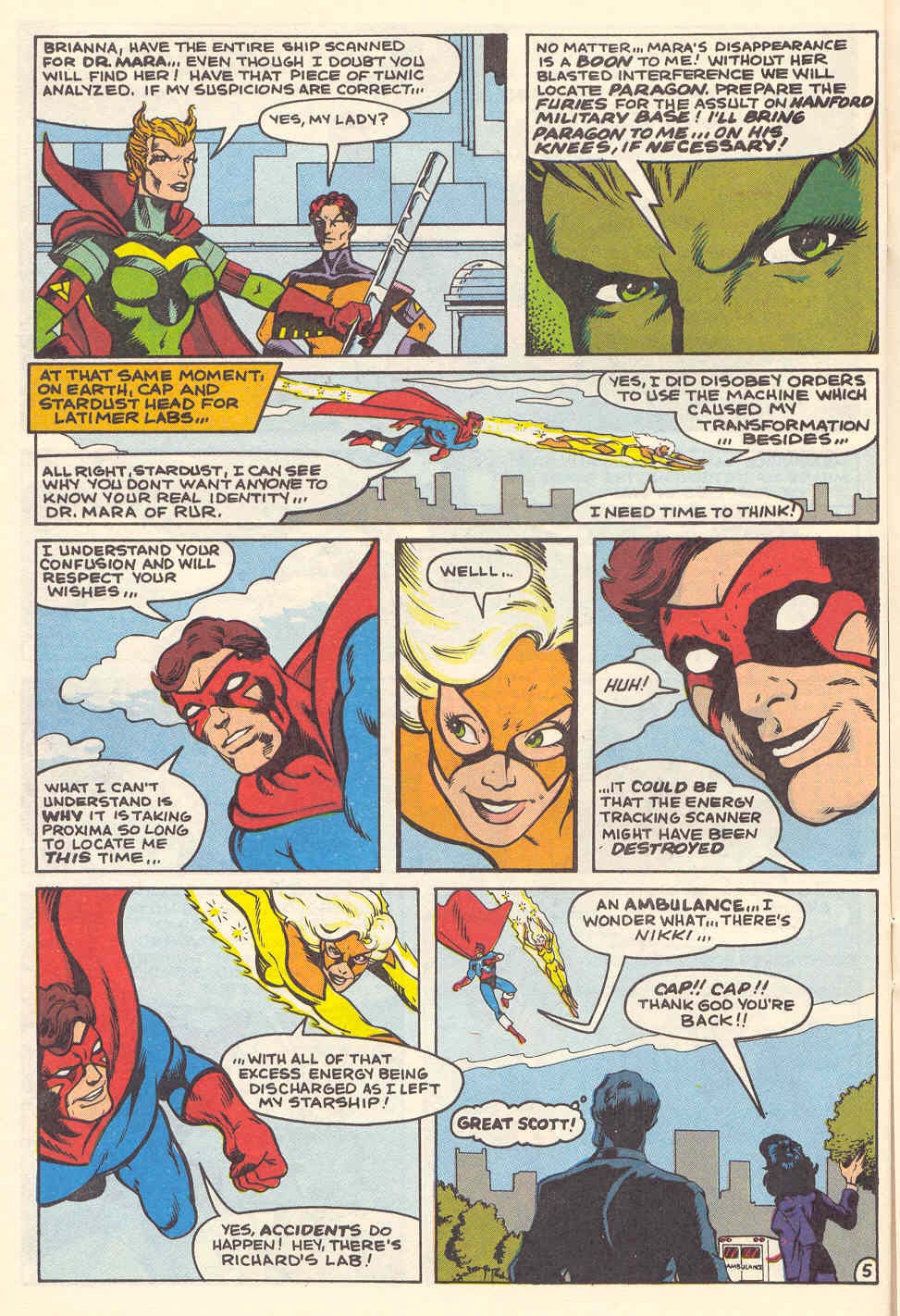 Read online Captain Paragon (1983) comic -  Issue #1 - 14