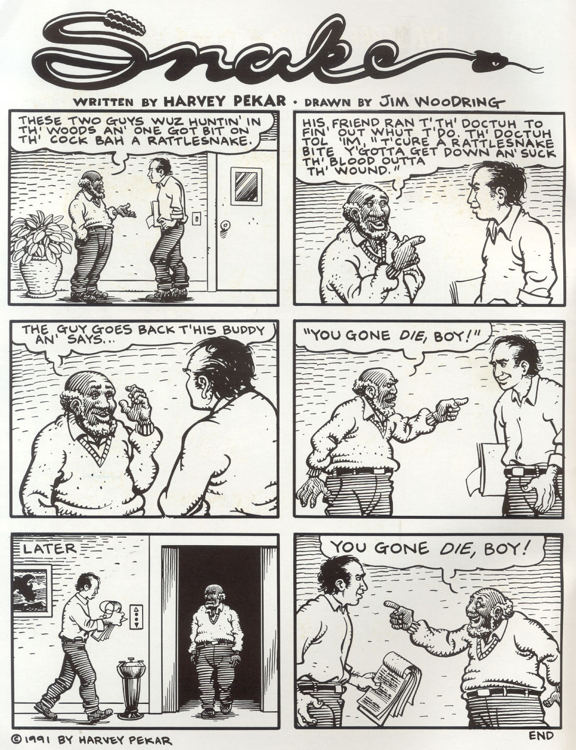 Read online American Splendor (1976) comic -  Issue #16 - 3