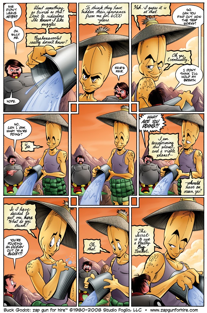Read online Buck Godot - Zap Gun For Hire comic -  Issue #6 - 24