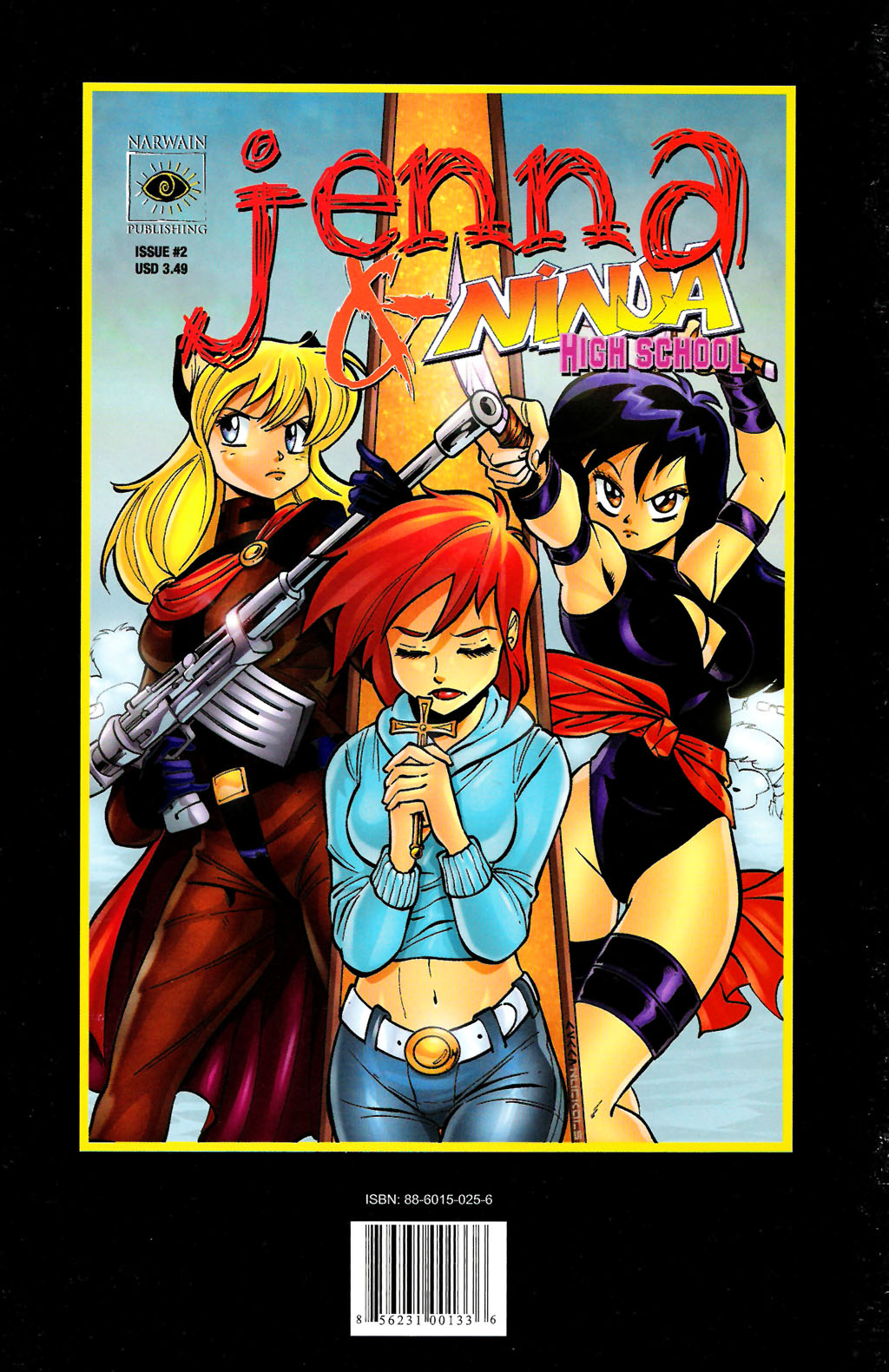 Read online Jenna & Ninja High School comic -  Issue #1 - 34