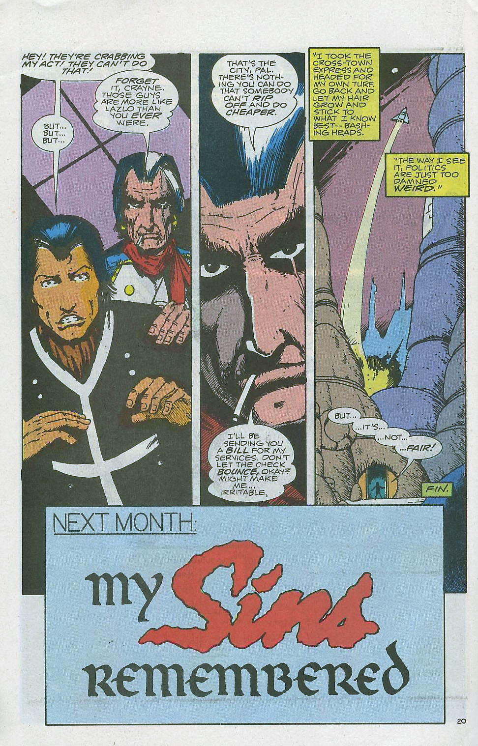 Read online Grimjack comic -  Issue #8 - 21