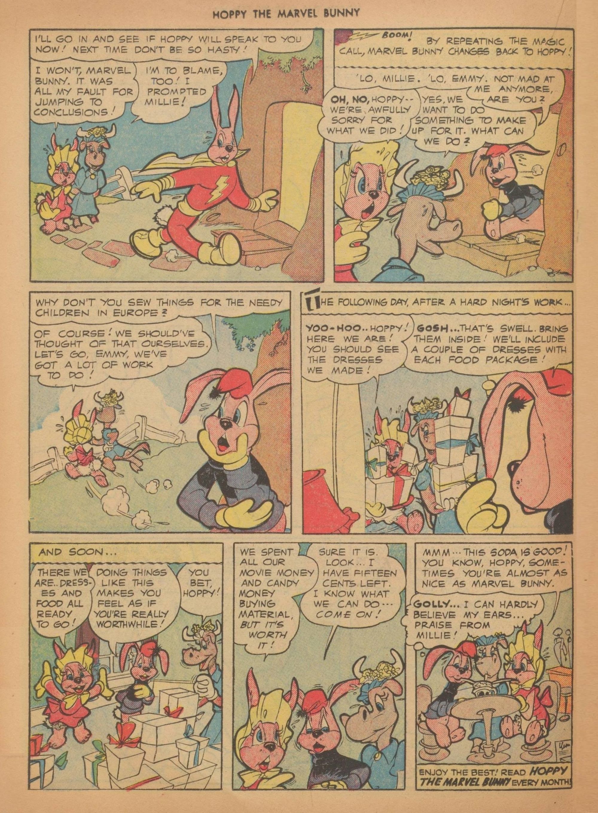 Read online Hoppy The Marvel Bunny comic -  Issue #14 - 18