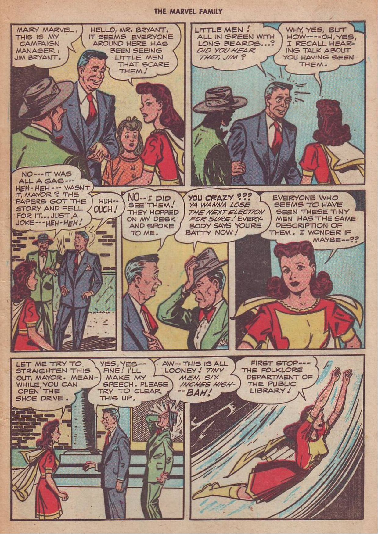 Read online The Marvel Family comic -  Issue #22 - 21