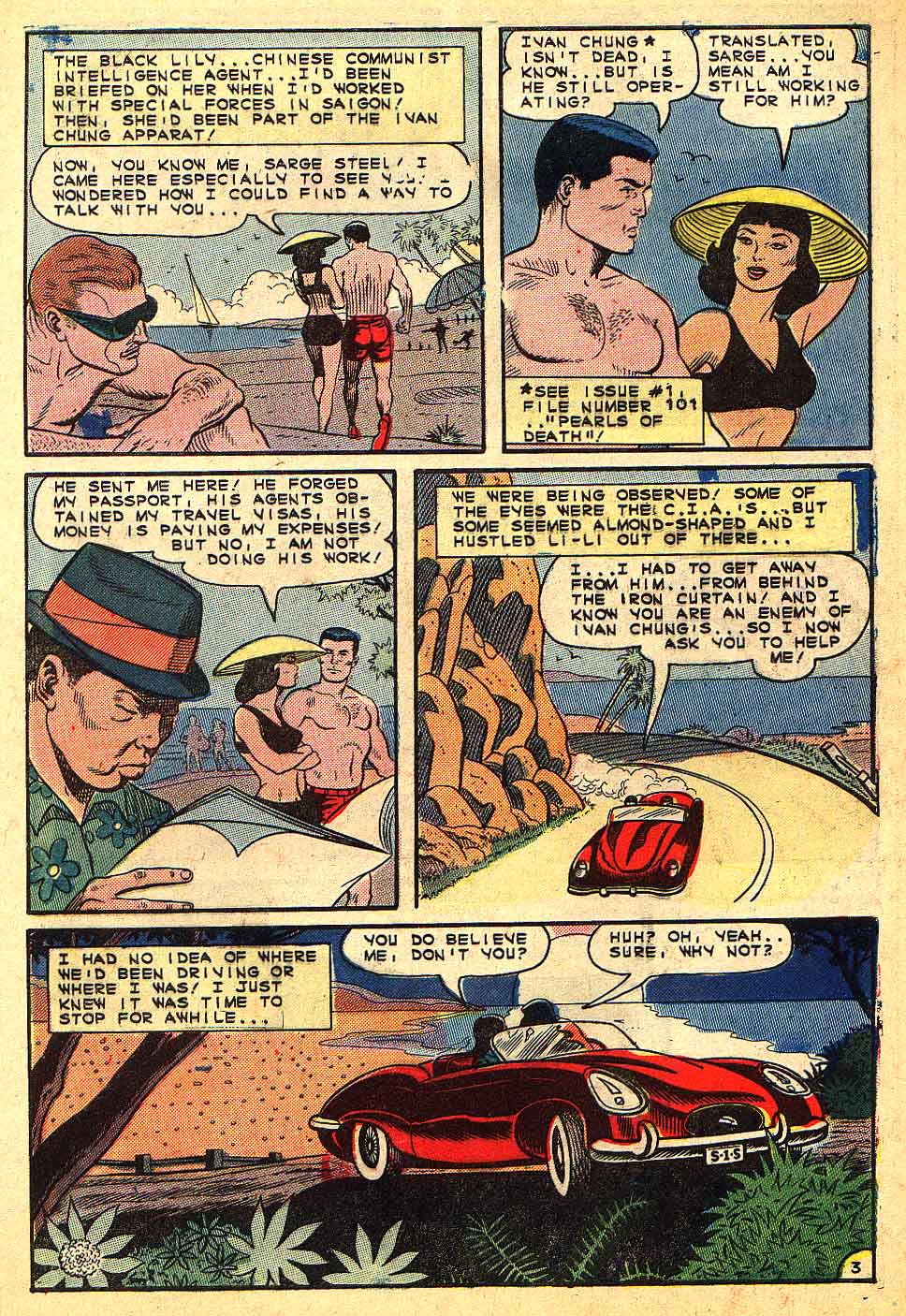 Read online Sarge Steel comic -  Issue #5 - 5