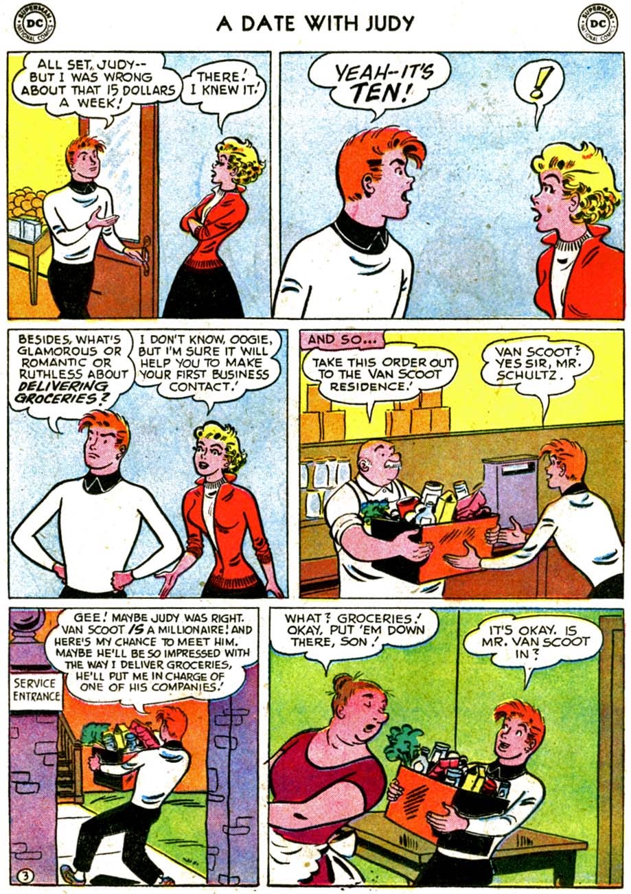 Read online A Date with Judy comic -  Issue #64 - 20