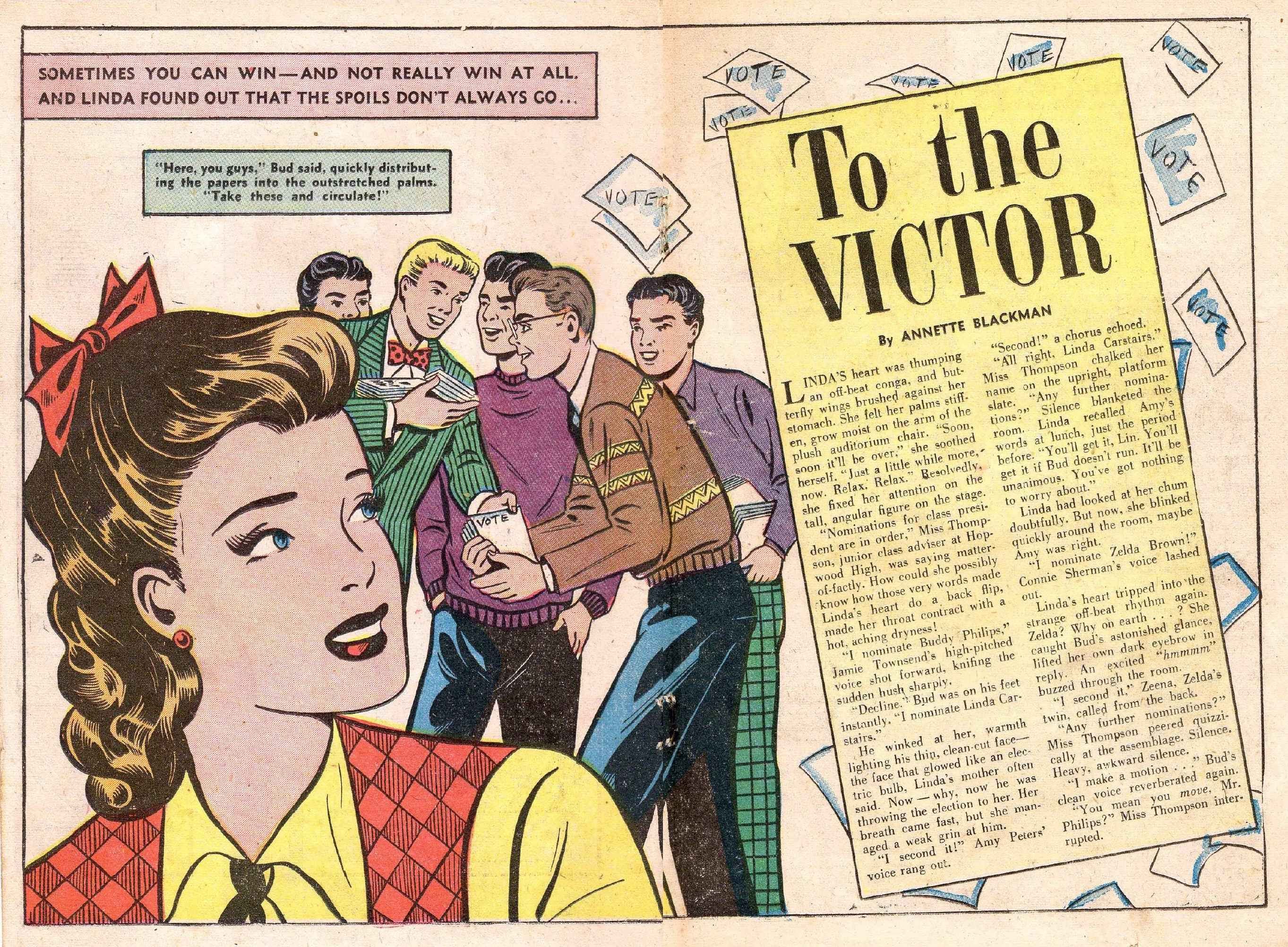 Read online Junior Miss (1947) comic -  Issue #32 - 25