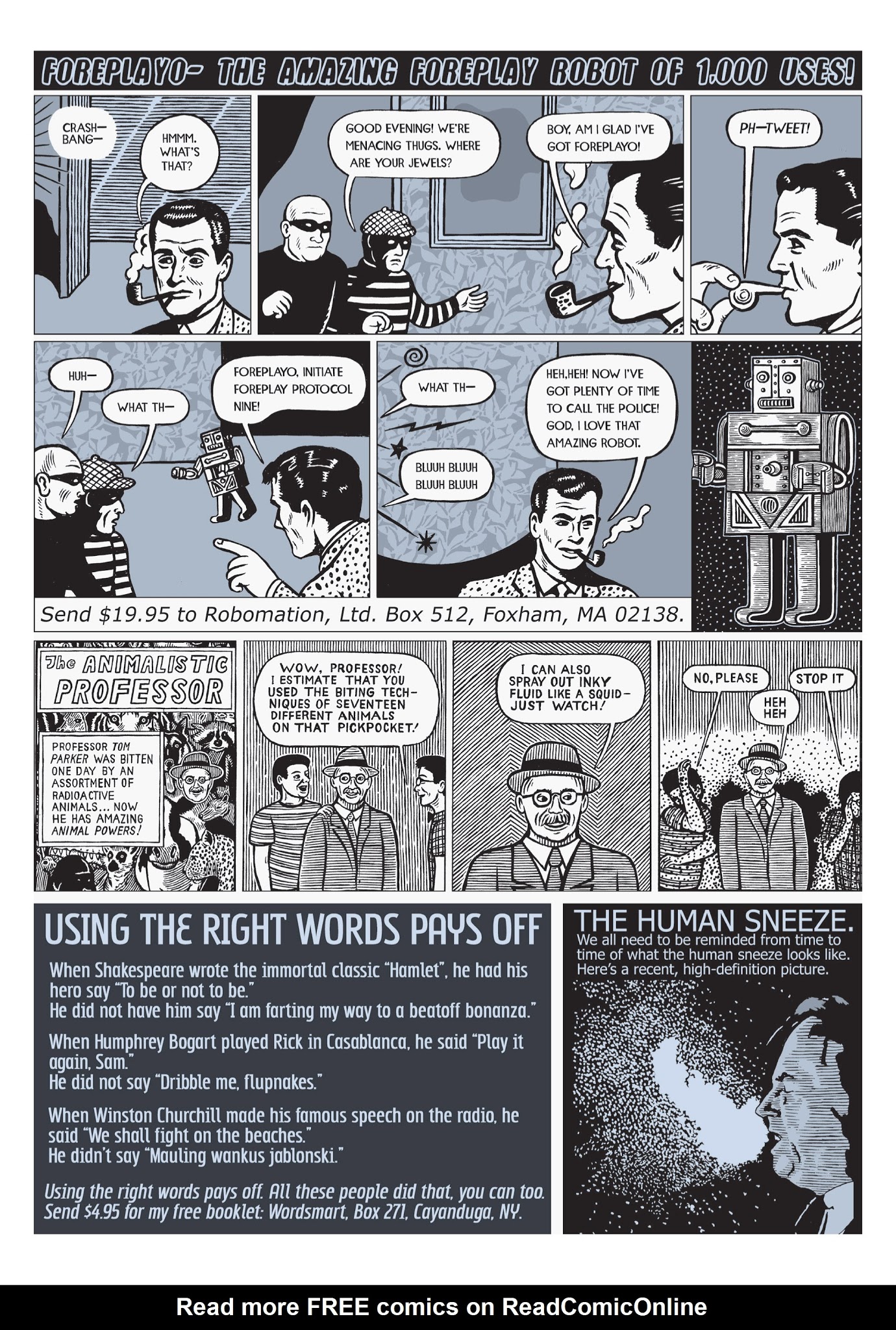 Read online Tales Designed To Thrizzle comic -  Issue #3 - 4