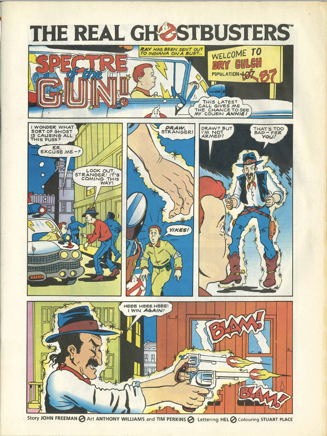 Read online The Real Ghostbusters comic -  Issue #186 - 3