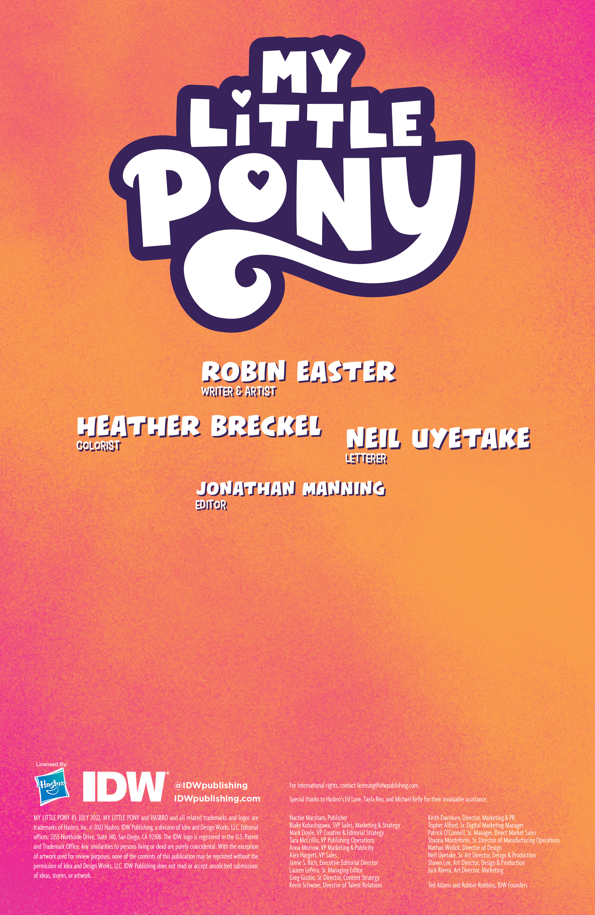 Read online My Little Pony comic -  Issue #3 - 2