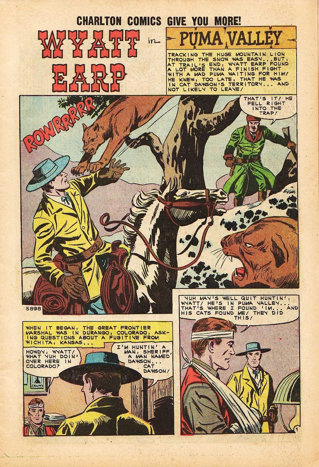 Read online Wyatt Earp Frontier Marshal comic -  Issue #35 - 3