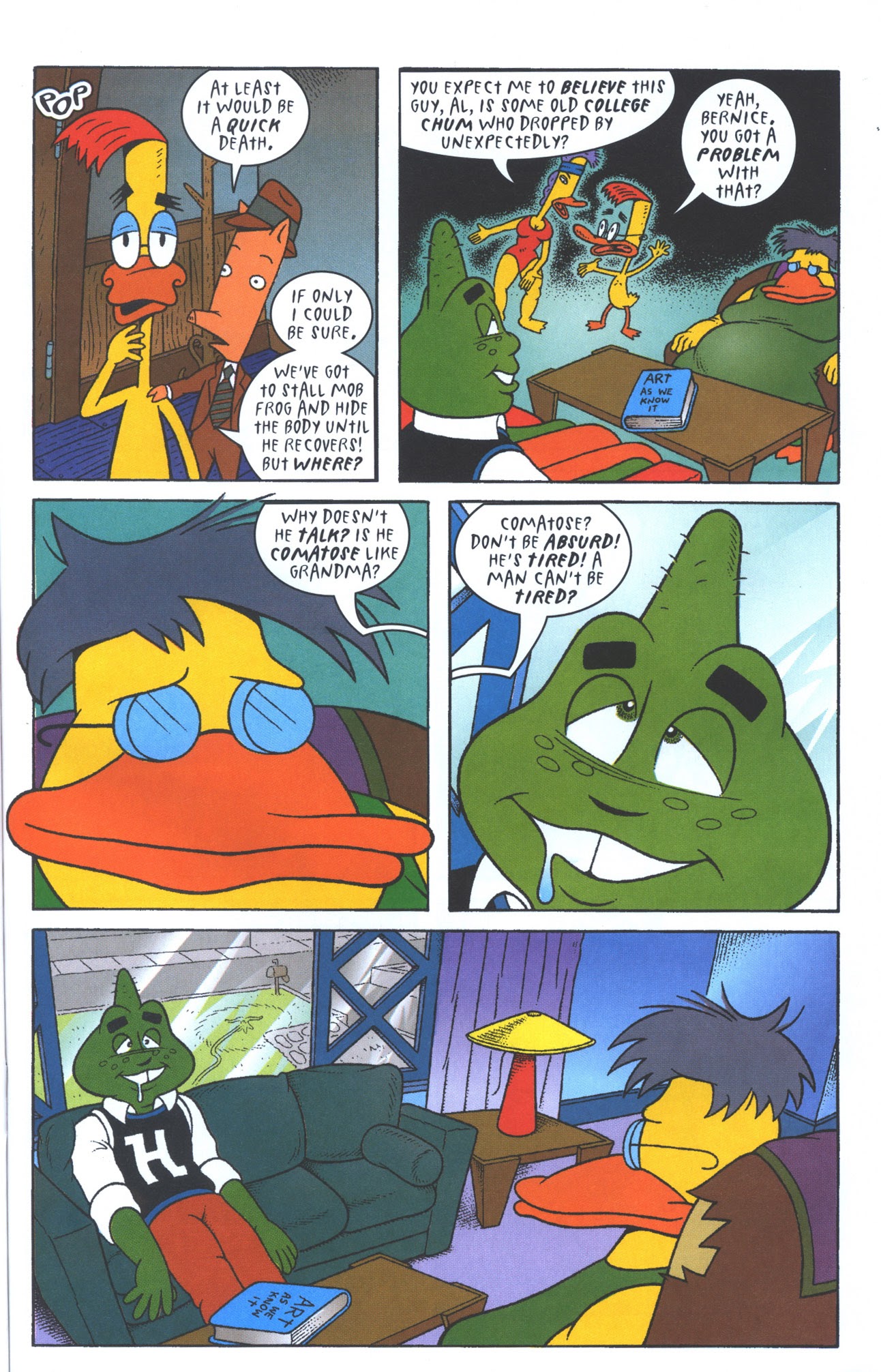 Read online Duckman : The Mob Frog Saga comic -  Issue #1 - 23