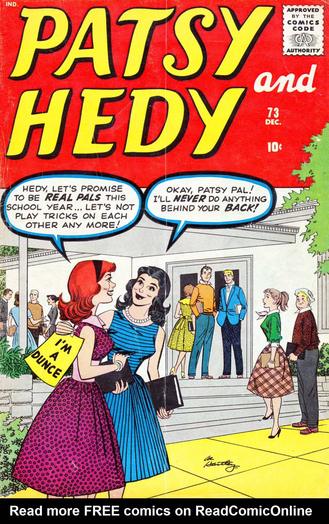 Read online Patsy and Hedy comic -  Issue #73 - 1