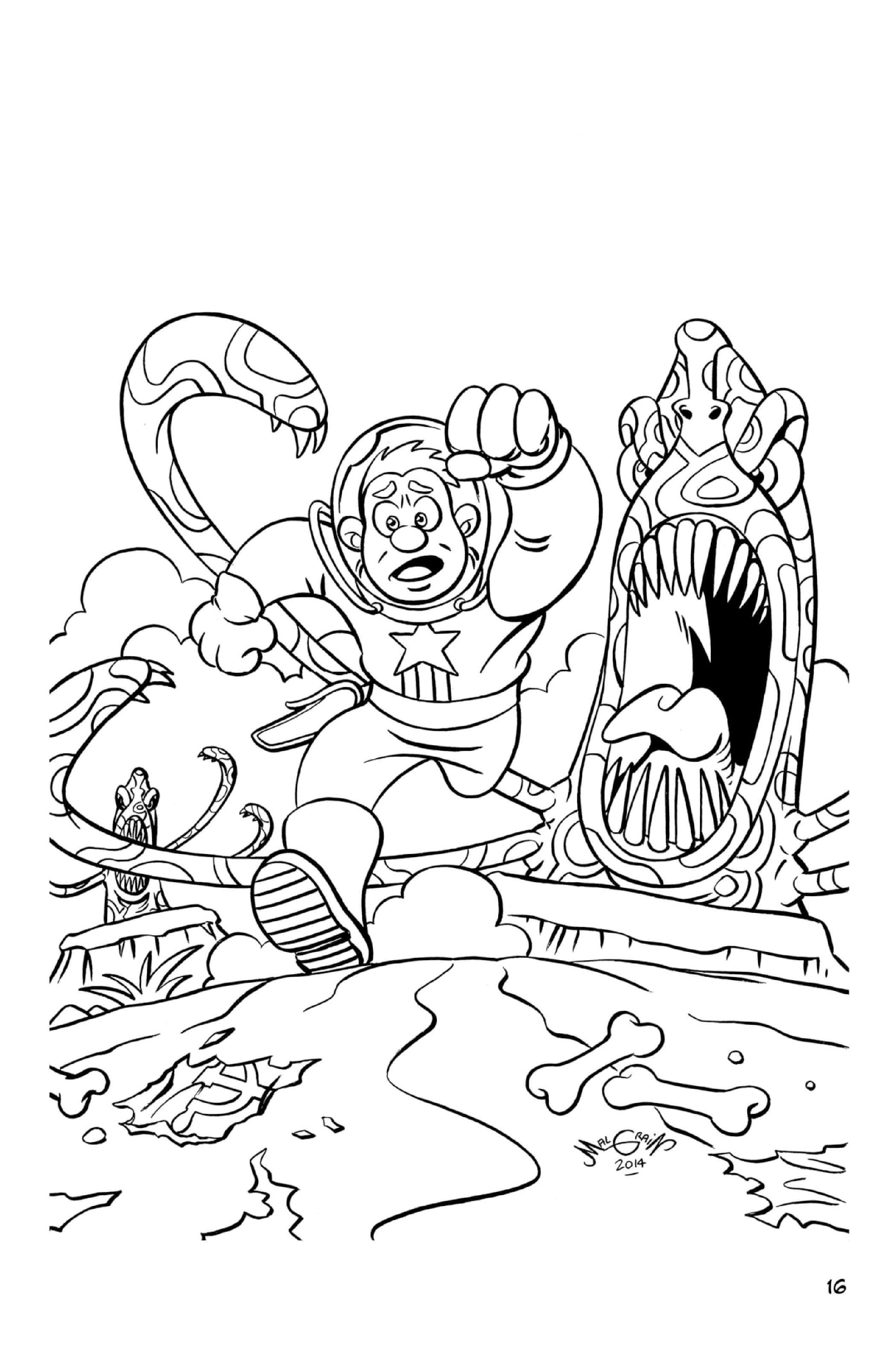 Read online The Art of Chris Malgrain comic -  Issue #7 - 16
