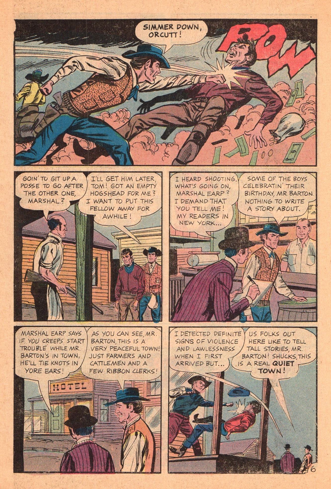 Read online Wyatt Earp Frontier Marshal comic -  Issue #62 - 10