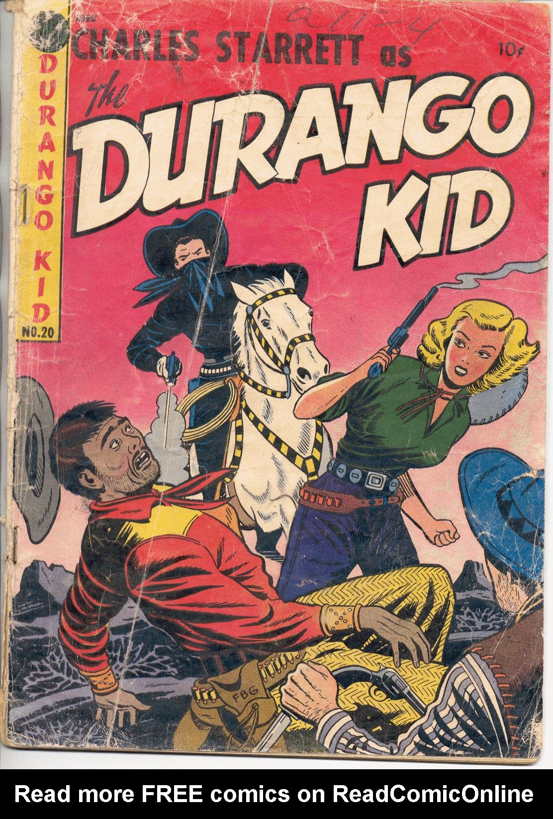 Read online Charles Starrett as The Durango Kid comic -  Issue #20 - 1